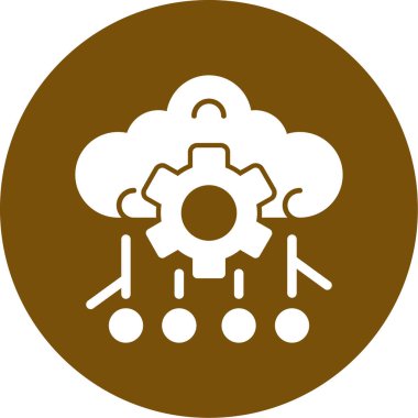 Bulut hesaplama. Web simgesi