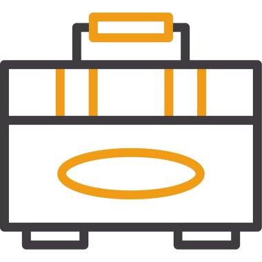 evrak çantası ikonu vektör illüstrasyonu