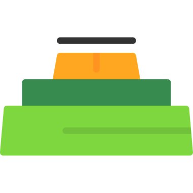 Modern simgenin vektör illüstrasyonu