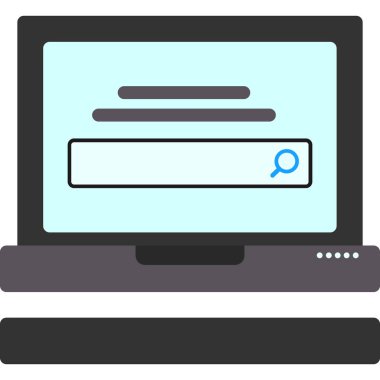 Tarayıcı web sayfası simgesi düz biçimli