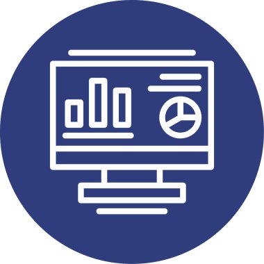 seo modern simgesinin vektör illüstrasyonu