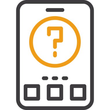 cep telefonu vektör simgesi