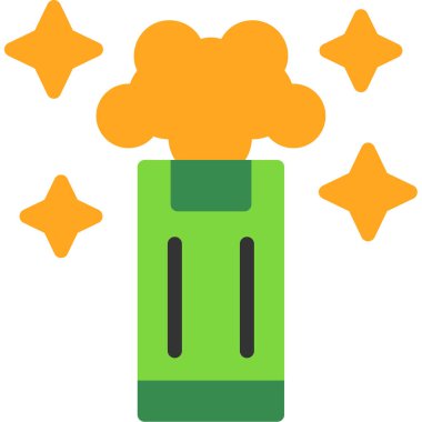 Çizgi film simgesinin vektör çizimi