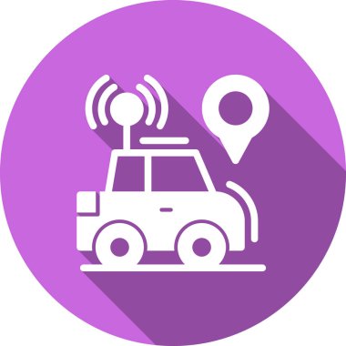 Uydu. Web simgesi basit illüstrasyon