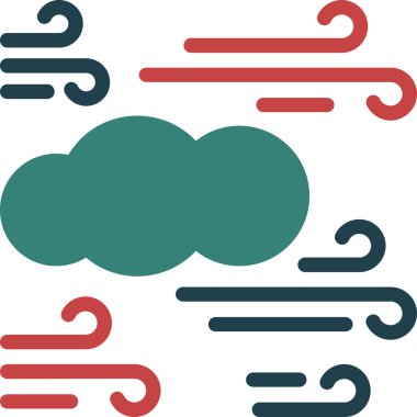 Bulut. Web simgesi basit tasarım