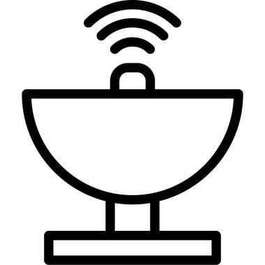 bulaşık kabı simgesi, vektör illüstrasyonu