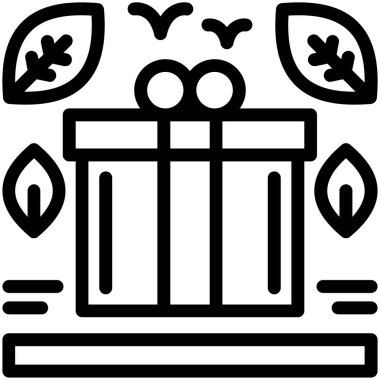 kutu hediye kutusu simgesi