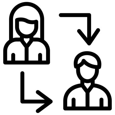 kullanıcı. Web simgesi basit illüstrasyon