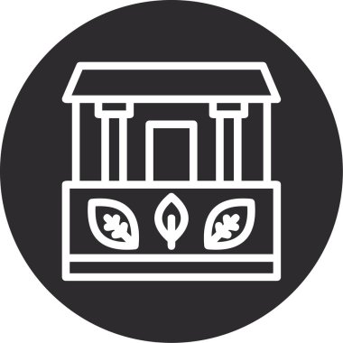 Vektör illüstrasyonu, modern simge