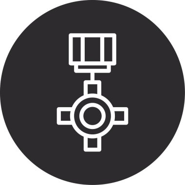 Modern ikon susuzluğunun vektör çizimi