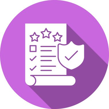 İşaretleme web simgesini, basit vektör illüstrasyonunu kontrol et