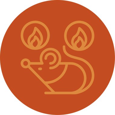 Bir kuşun vektör çizimi