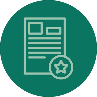 Modern eğitim ikonunun vektör illüstrasyonu