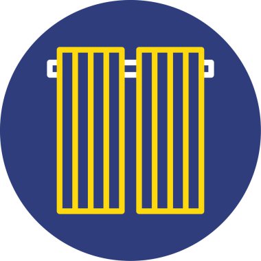 Gaz varilinin vektör simgesi