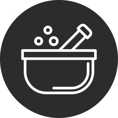 Gıda simgesinin vektör illüstrasyonu