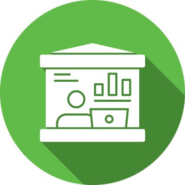 Modern eğitim ikonunun vektör illüstrasyonu