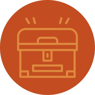 Çanta. Web simgesi basit illüstrasyon