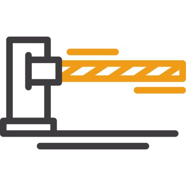 Vinç kancası simgesi modada izole edilmiş arkaplan