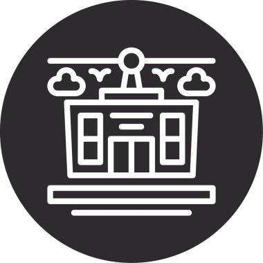 Modern b 'nin vektör illüstrasyonu eksik simgesi