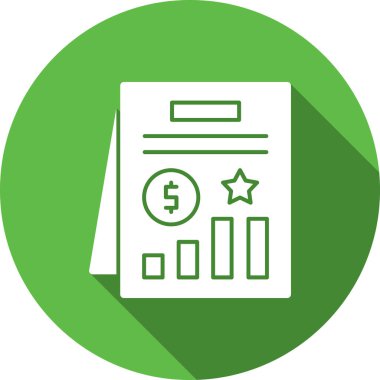 Yeşil ve beyaz arkaplanın vektör çizimi