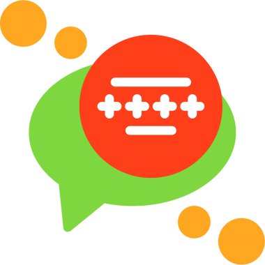 konuşma balonu ikonu vektör illüstrasyon tasarımı