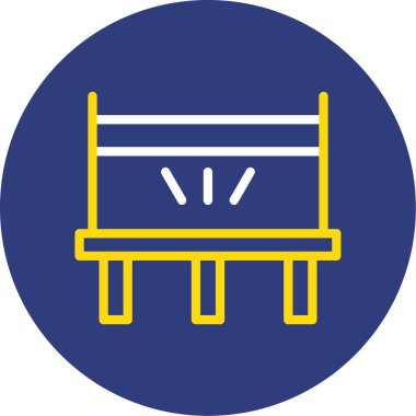 Modern simgenin vektör illüstrasyonu