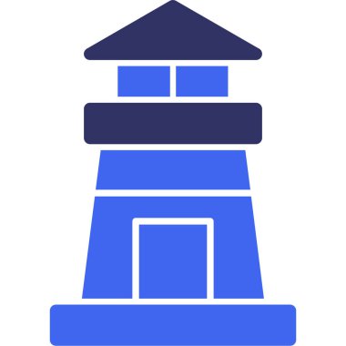 Bina inşaat simgesi düz biçimli