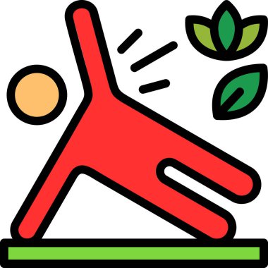 Sağlıklı egzersiz simgesi