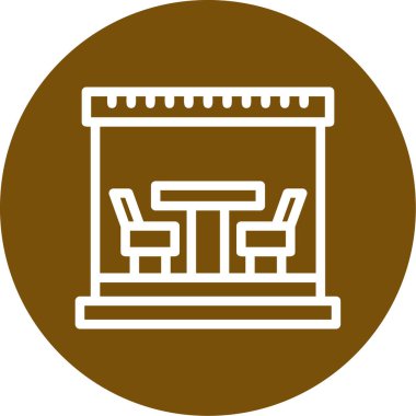 Gıda simgesinin vektör illüstrasyonu