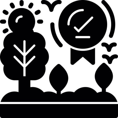 Bir simgenin vektör illüstrasyonu