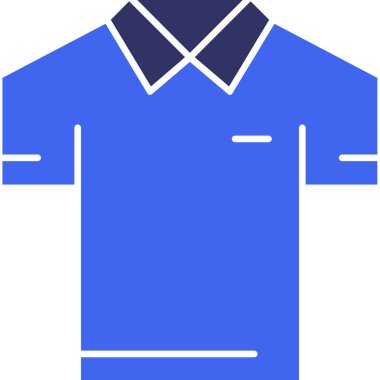 gömlek web simgesi, vektör çizim