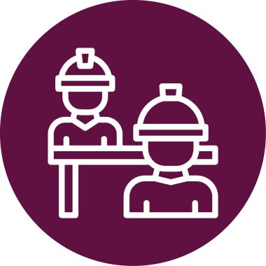 İnsan simgesinin vektör illüstrasyonu