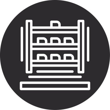 Gıda simgesinin vektör illüstrasyonu