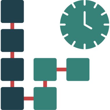 iş simgesi vektör illüstrasyonu