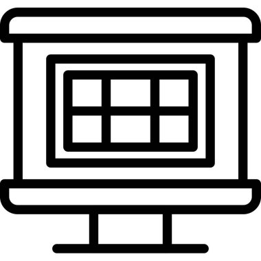 bilgisayar ekranı simgesi, özet biçimi