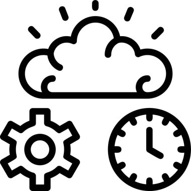bulut hesaplama ayarları simgesi