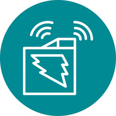 seo modern simgesinin vektör illüstrasyonu