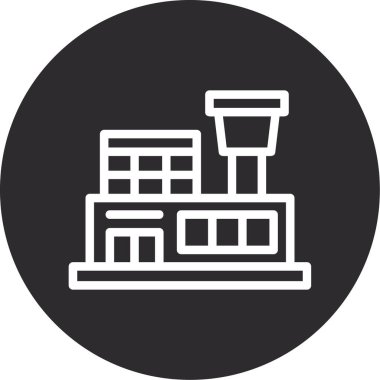 Depo simgesi, vektör illüstrasyonu