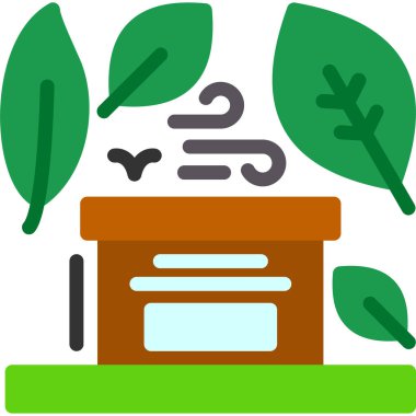 Kafe web simgesi, kafenin basit bir çizimi