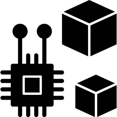 şebeke. Web simgesi basit illüstrasyon
