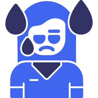 Köpek. Web simgesi basit illüstrasyon