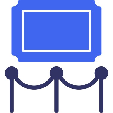 Masa. Web simgesi basit tasarım