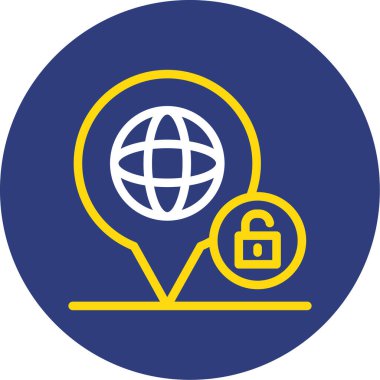 Web simgesi vektör illüstrasyonu