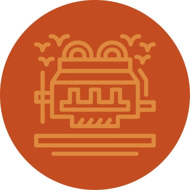 Gıda simgesinin vektör illüstrasyonu