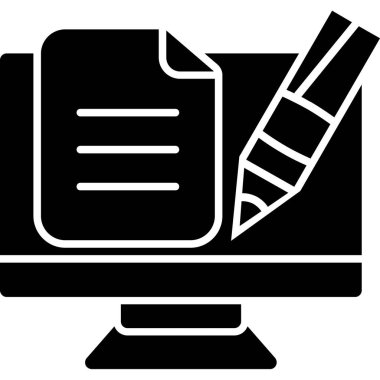 Bilgisayar dizüstü vektör çizim