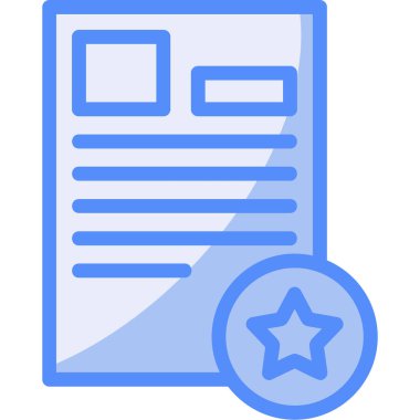 belge web simgesi basit tasarım