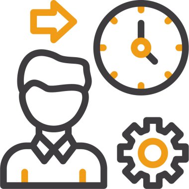 zaman yönetimi zaman simgesi