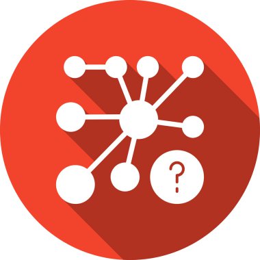 şebeke. Web simgesi basit illüstrasyon