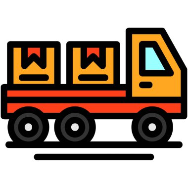 Teslimat. Web simgesi