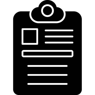 Pano simgesi vektör illüstrasyonu